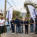 Huixquilucan fortalece infraestructura y apoyos comunitarios con repavimentación en San Juan Bautista