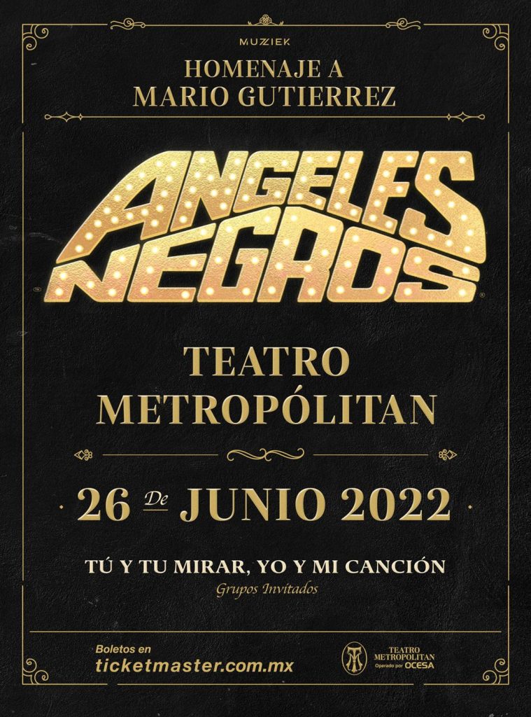 LOS ANGELES NEGROS OFRECERÁN SHOW EN EL TEATRO METROPOLITAN CON GRANDES ...