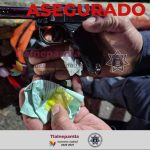 Aseguran a joven con réplica de arma y presunta droga en operativo conjunto en Tlalnepantla