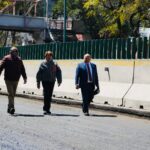Refuerzan seguridad y supervisan avance del Periférico Norte en Tlalnepantla